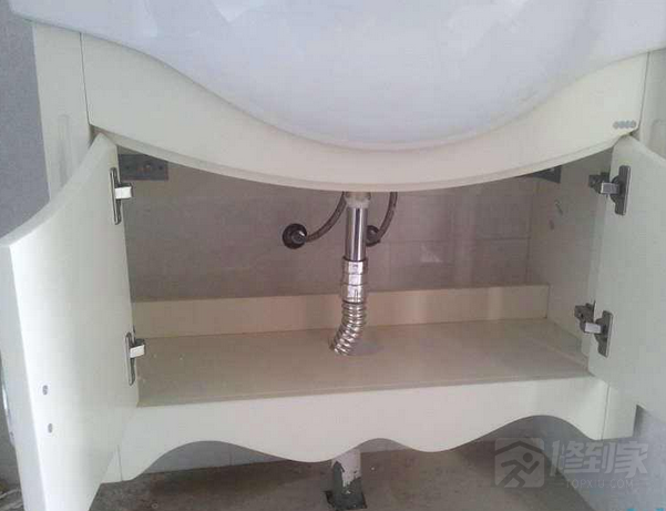 安装手盆下水管方法和手盆
