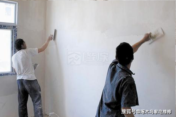 贴墙纸前的墙面处理方法